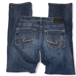 Silver Jeans Dark Blue Bootcut Jeans